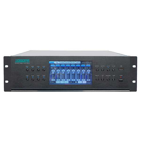 MAG808 8 8x8 Digitales Audio Matrix PA-System