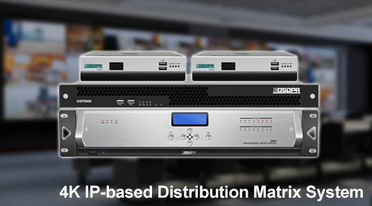 4K-IP-basiertes Verteilungsmatrix-System