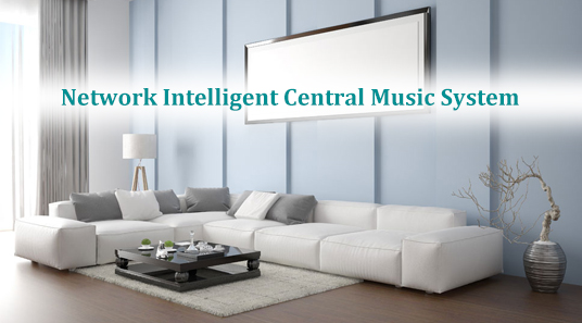 Netzwerk Intelligentes zentrales Musik system