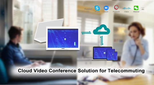 Cloud-Video konferenz lösung für Tele arbeit