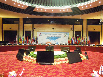 Fall der DSPPA-Konferenz-DSPPA-Konferenz system wurde auf dem 9. ASEM-Gipfel erfolgreich eingesetzt