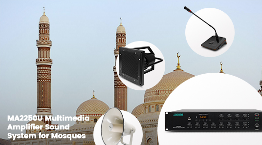 Multimedia-Verstärker für Mosques-MA2250U