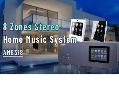 AM8318 8 Zonen Stereo Home Music System