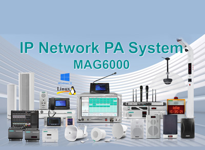 IP-Netzwerk-PA-System MAG6000