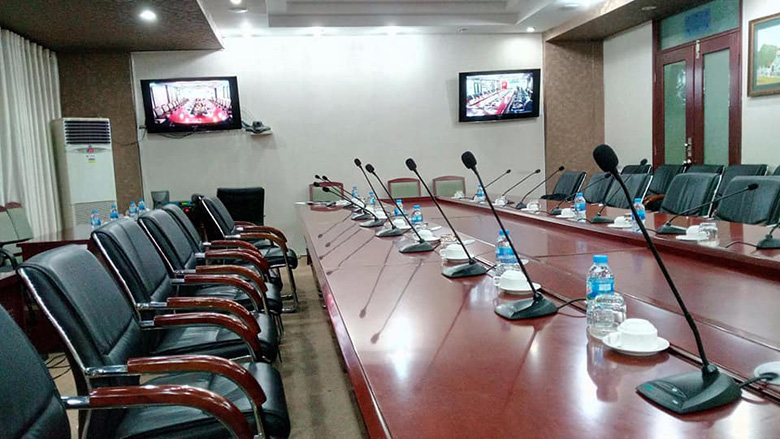 DSPPA-Konferenzsystem im Konferenzsaal der Regierung in Vietnam