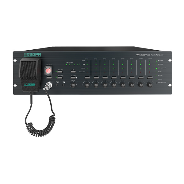PAVA8500 8 Zonen Integrierte Voice Alarm PA System Center
