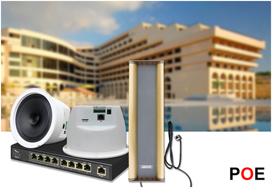 POE IP-Netzwerksystemlösung des Hotels