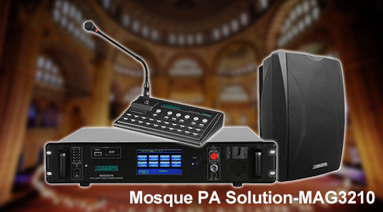 Moschee PA Solution-MAG3210