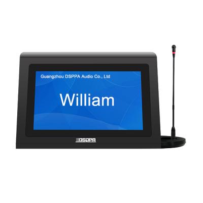 D7022MIC LCD Zweiseitige Elektronische Schreibtisch Name Tablet mit Mikrofon