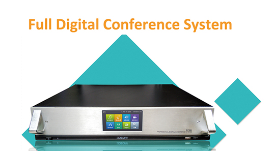 D7201 Dante Volles digitales Konferenz system