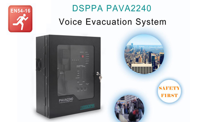 PAVA2240 Voice Evakuierung Alarmsystem