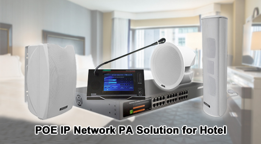 POE IP-Netzwerksystem-Lösung des Hotels