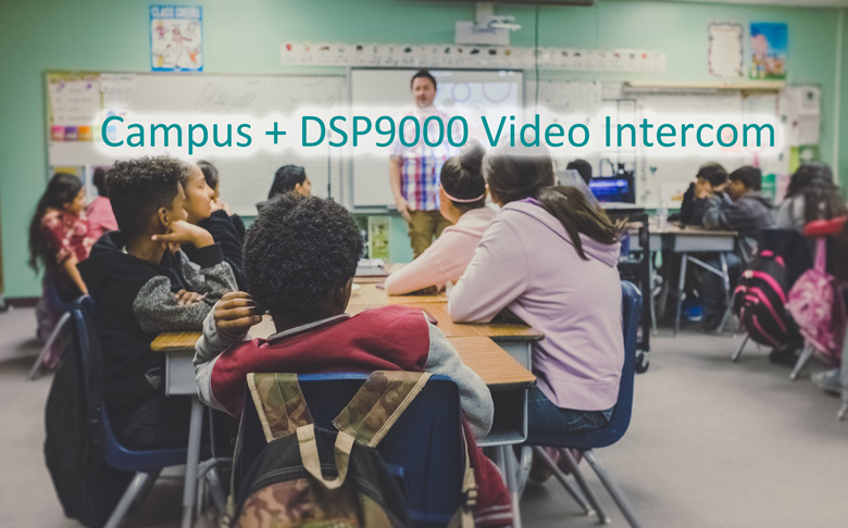 DSP9000 Video-Gegensprechanlage des Campus