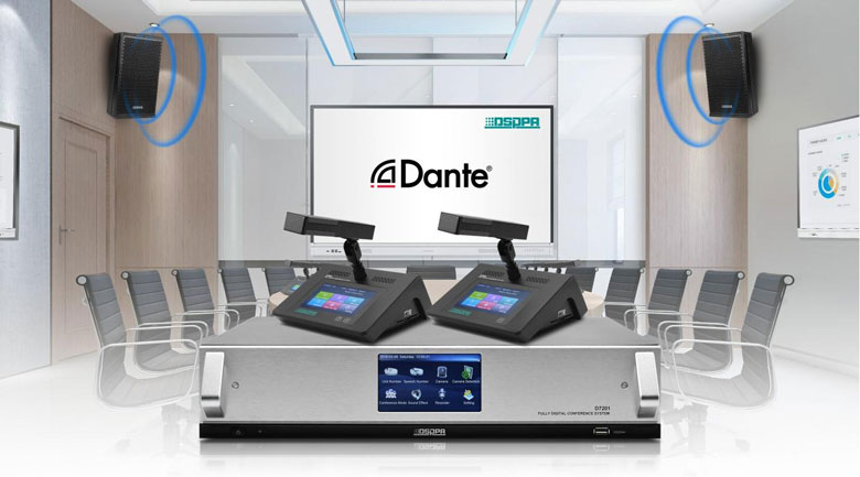 D7201 Full Digital Dante Konferenz system