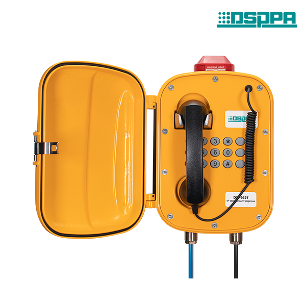 DSP9327W IP Wasserdichtes Ton & Licht Alarm Wand montage Telefon