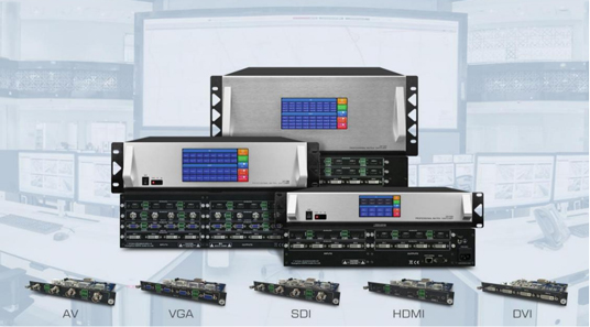 2K HD Video Matrix Switch System D6108 D6116 D6132-Angewandt auf kleine, mittlere und große Tagungsräume