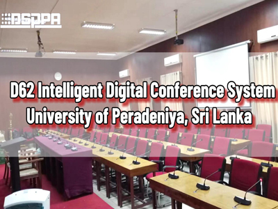DSPPA | Digitales Konferenz system für die Universität von Peradeniya