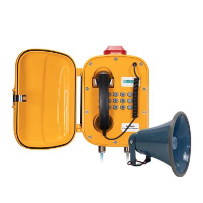 DSP9327A Wasserdichte Sound & Licht Alarm Wand montage Telefon 15W Lautsprecher