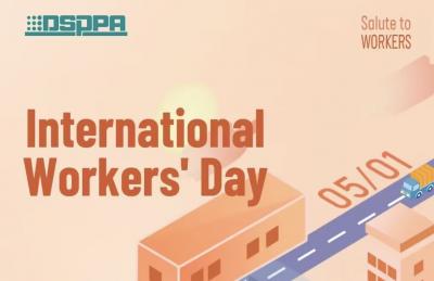 DSPPA | Glücklicher internat ionaler Arbeiter tag