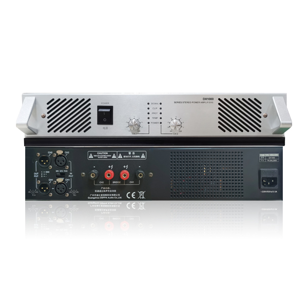 DX1000 Serie Dual Channel Klasse D Digital verstärker (DX1500 DX2000 DX2500 DX3000 DX3500 DX4000