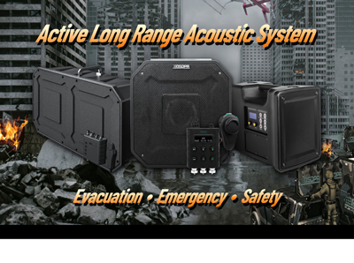Aktives Langstrecken-Akustik system