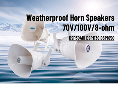 DSP304HI DSP1130 DSP1650 70V/100V/8-0hm Wetterfeste Horn lautsprecher