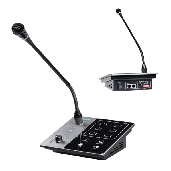 DMA60M 6 Zonen Remote Paging Station