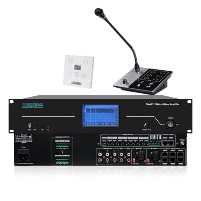 DMA6124 240W 6 Kanäle Digital Audio Matrix Verstärker mit Fernbedienung