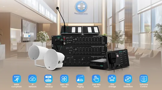 Voice Evacuation System Solution for Hospitals PAVA9500 - 翻译中...